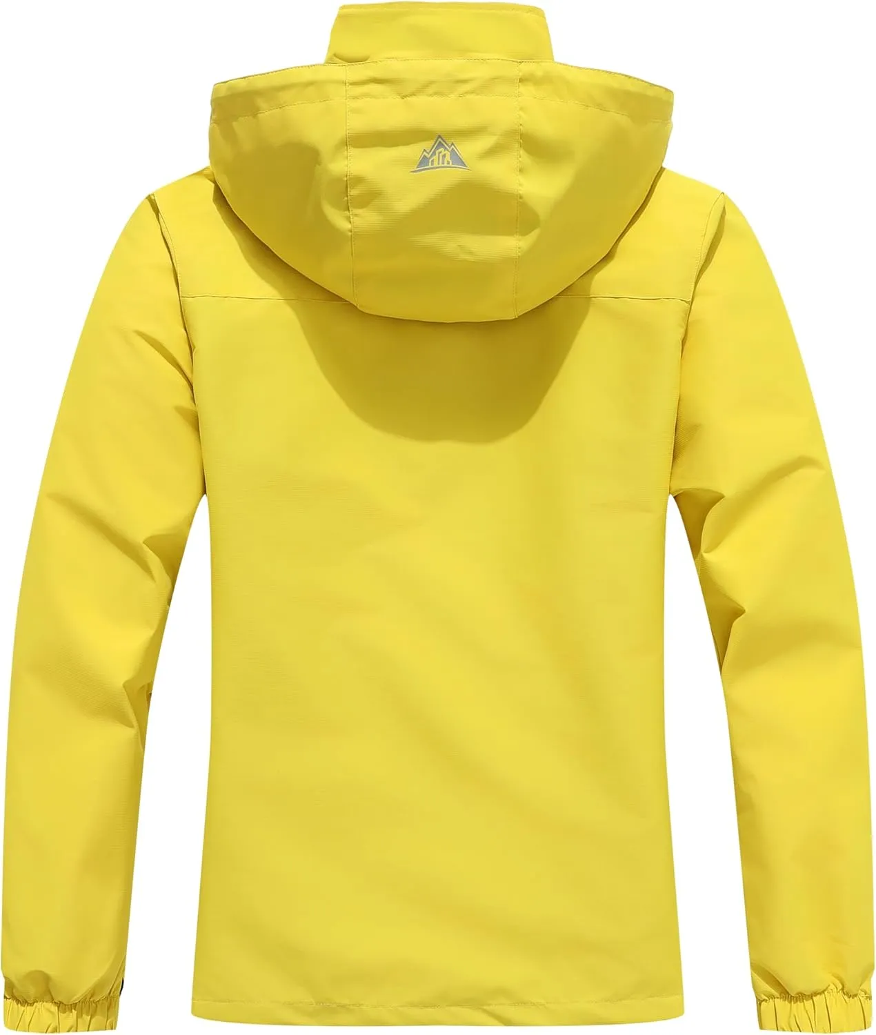 MOERDENG Women's Waterproof Rain Jacket Lightweight Raincoat Outdoor Hooded Windbreaker Cycling Hiking Jacket
