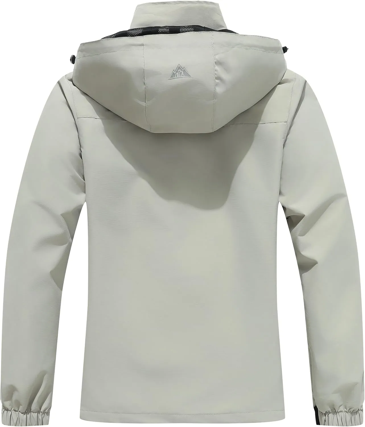 MOERDENG Women's Waterproof Rain Jacket Lightweight Raincoat Outdoor Hooded Windbreaker Cycling Hiking Jacket