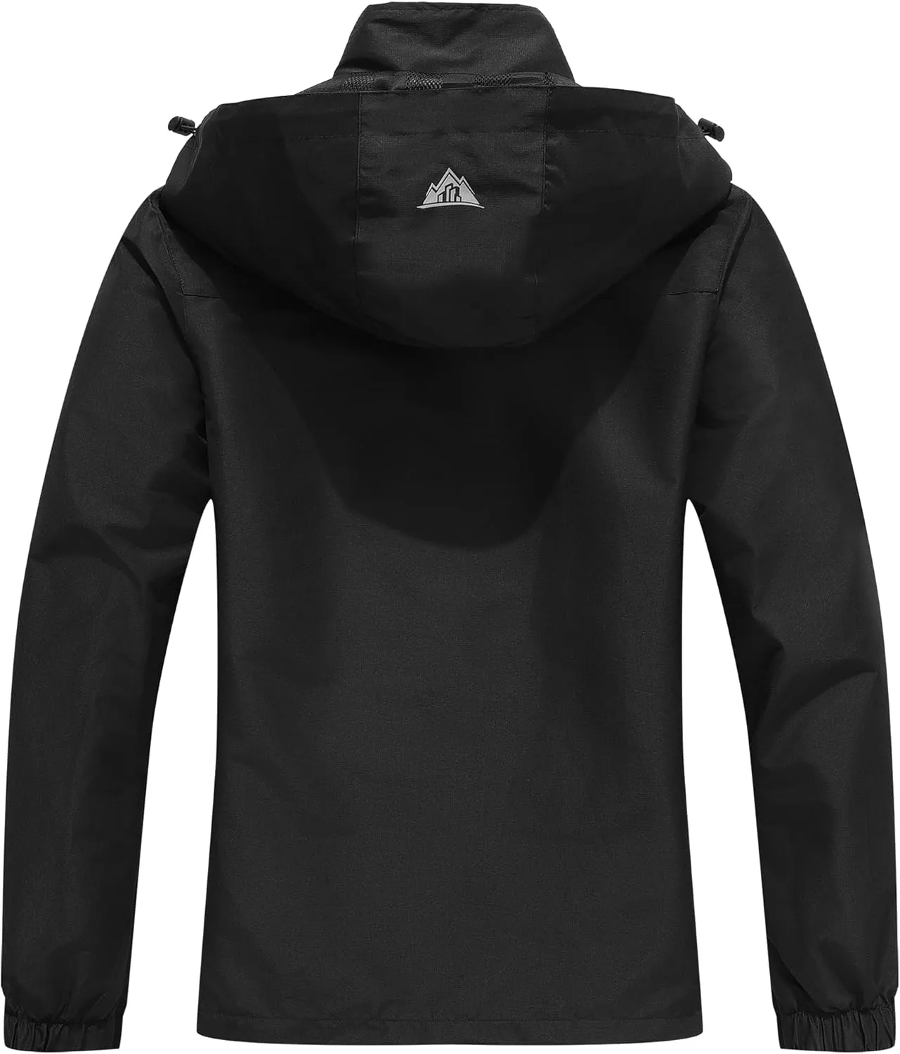 MOERDENG Women's Waterproof Rain Jacket Lightweight Raincoat Outdoor Hooded Windbreaker Cycling Hiking Jacket