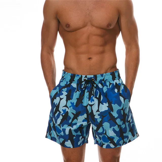 Plus Size Swimwear Men Swim Shorts