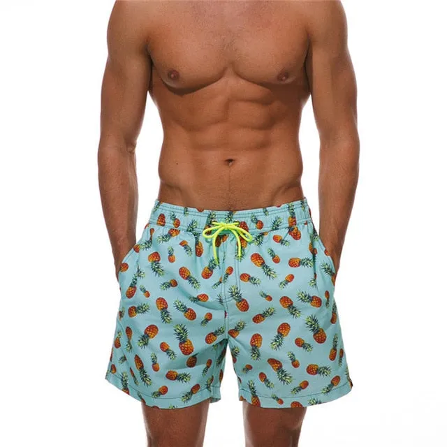 Plus Size Swimwear Men Swim Shorts