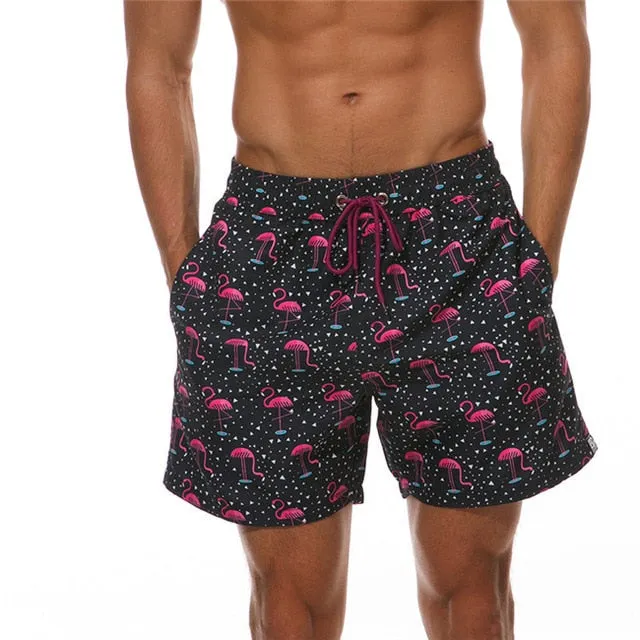 Plus Size Swimwear Men Swim Shorts
