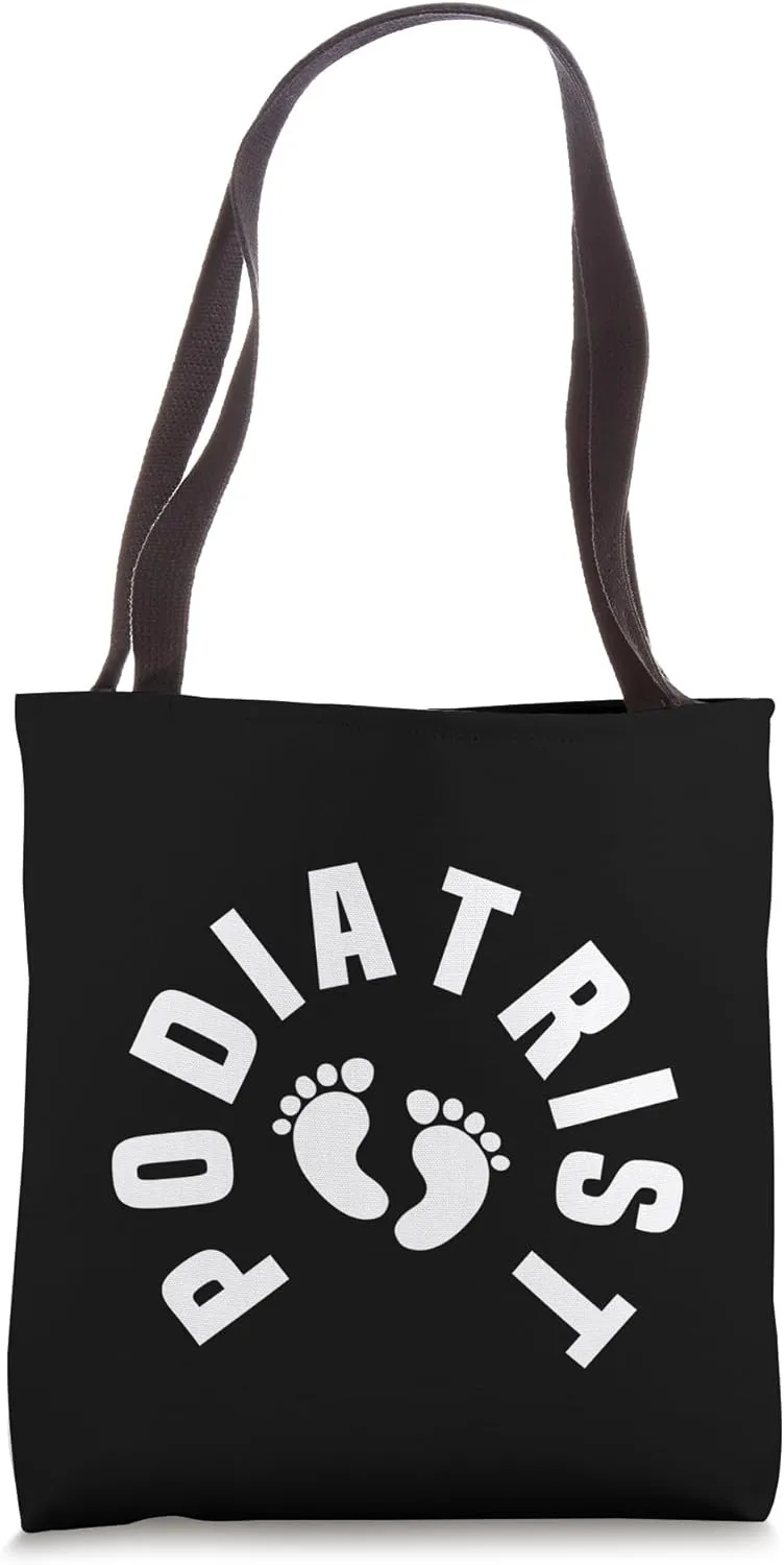 Podiatrist Pocket Apparel Podiatric Medicine Foot Doctor Tote Bag