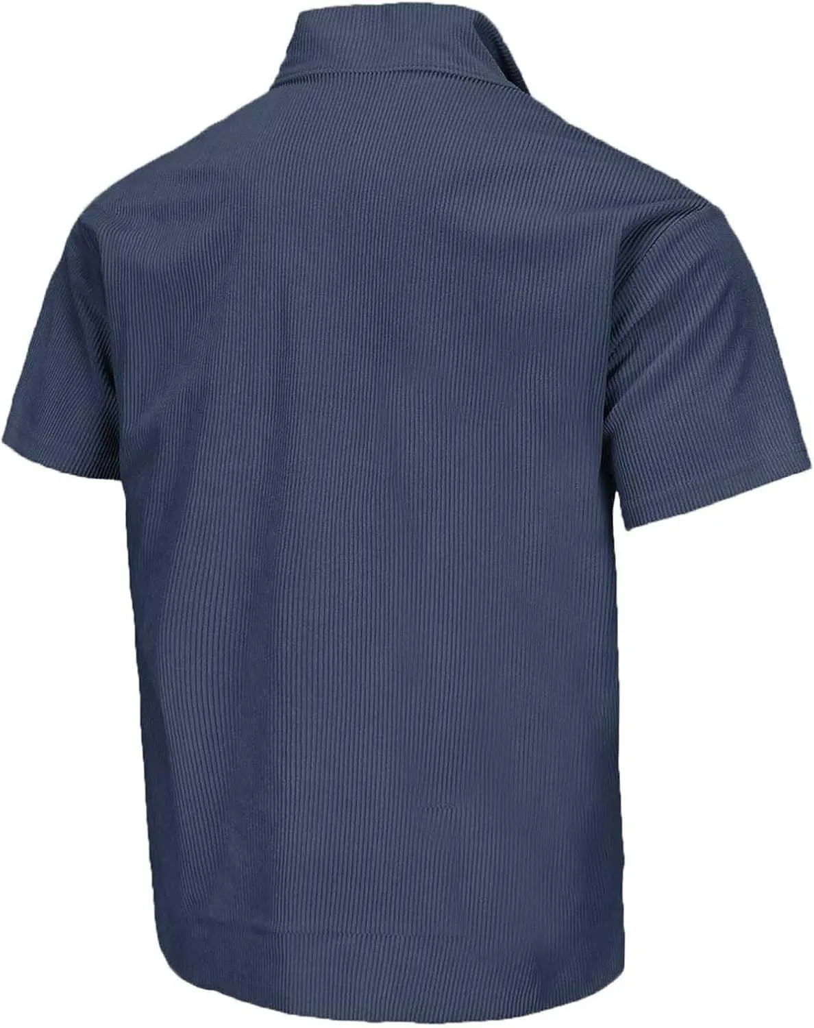 RTTUIOP Collared Shirt Men Polo Shirts Short Sleeve V Neck Button Down Casual Quick Dry Moisture Wicking Slim Fit Golf Shirts