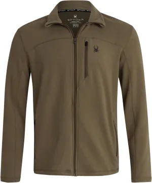 Spyder Mens Jacket - Polar Fleece Insulated Suede Light Jackets for Men - Lightweight Athletic Zip Up Jacket (Sizes: S-XL)