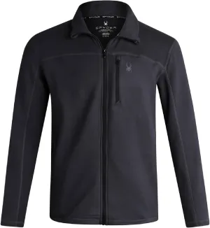 Spyder Mens Jacket - Polar Fleece Insulated Suede Light Jackets for Men - Lightweight Athletic Zip Up Jacket (Sizes: S-XL)
