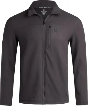 Spyder Mens Jacket - Polar Fleece Insulated Suede Light Jackets for Men - Lightweight Athletic Zip Up Jacket (Sizes: S-XL)