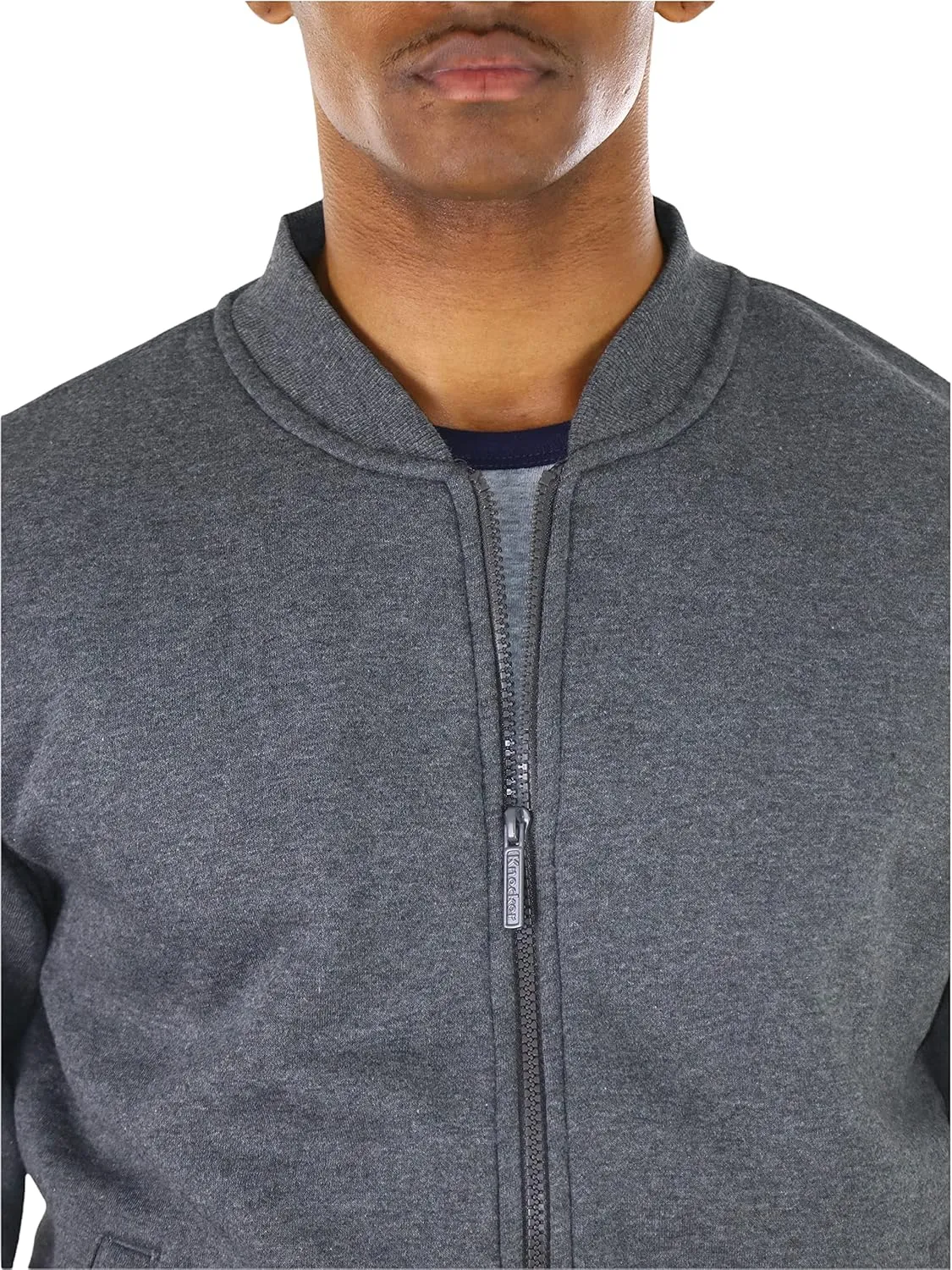 ToBeInStyle Men's Durable and Consistantly Stylish Fleece Bomber Jacket