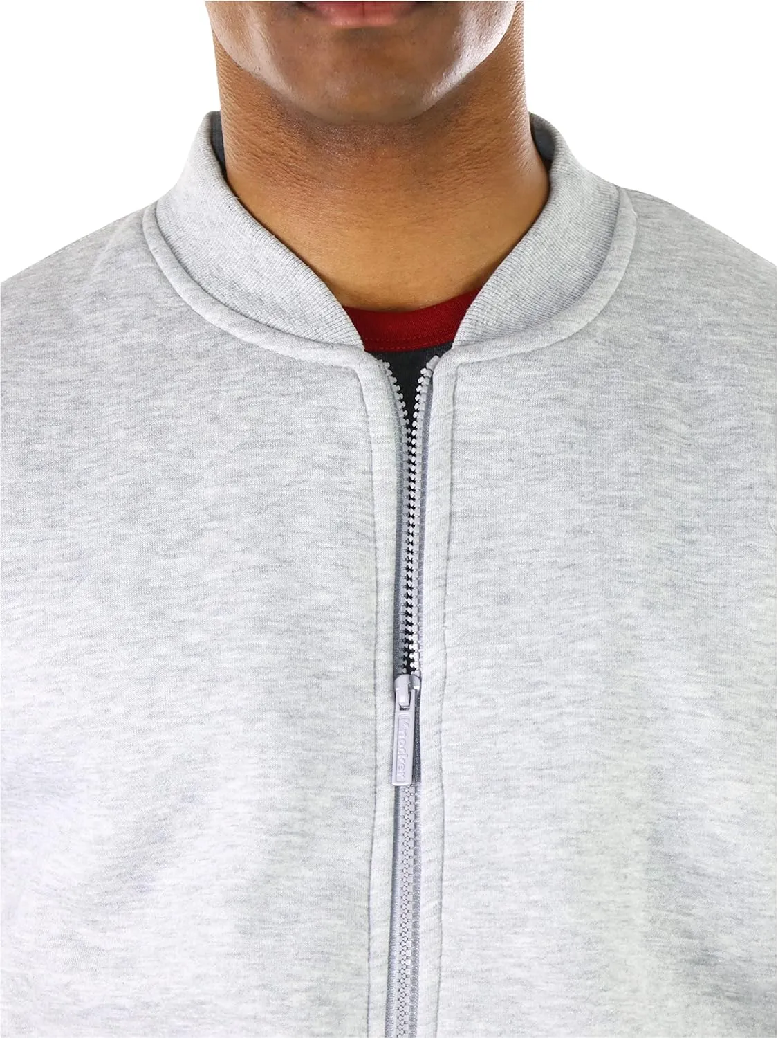 ToBeInStyle Men's Durable and Consistantly Stylish Fleece Bomber Jacket