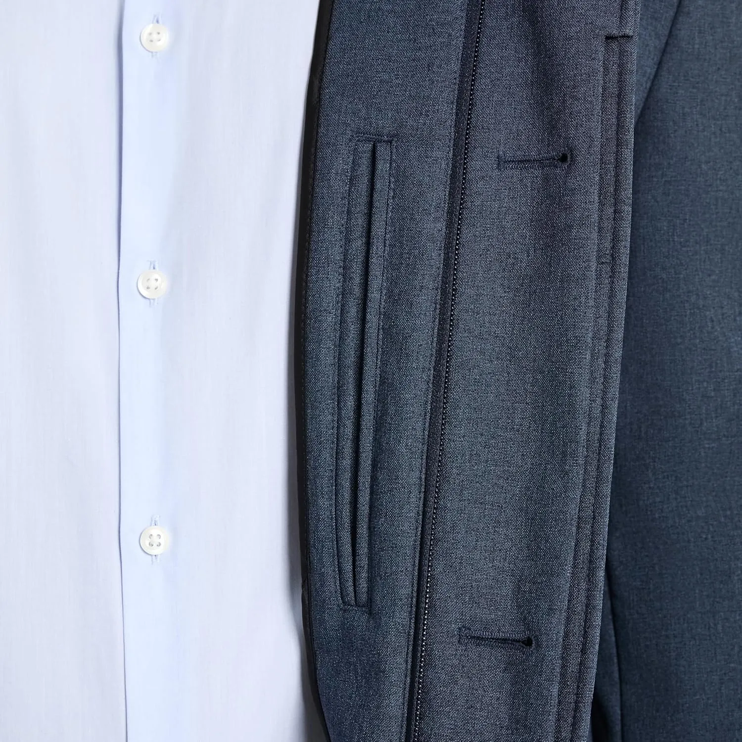 Van Heusen Men's Van Heusen Tedford Overcoat with Stand Collar