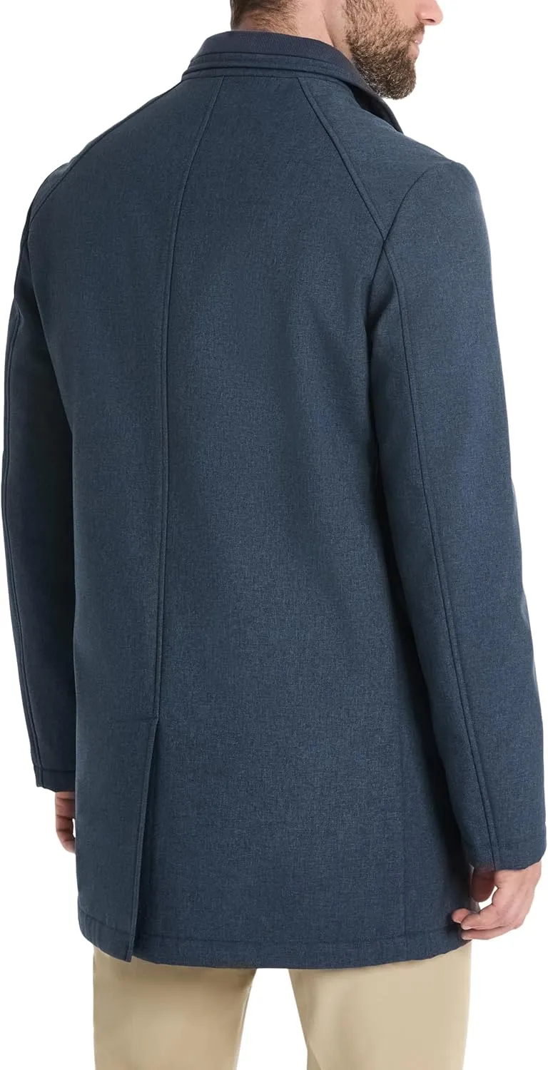 Van Heusen Men's Van Heusen Tedford Overcoat with Stand Collar