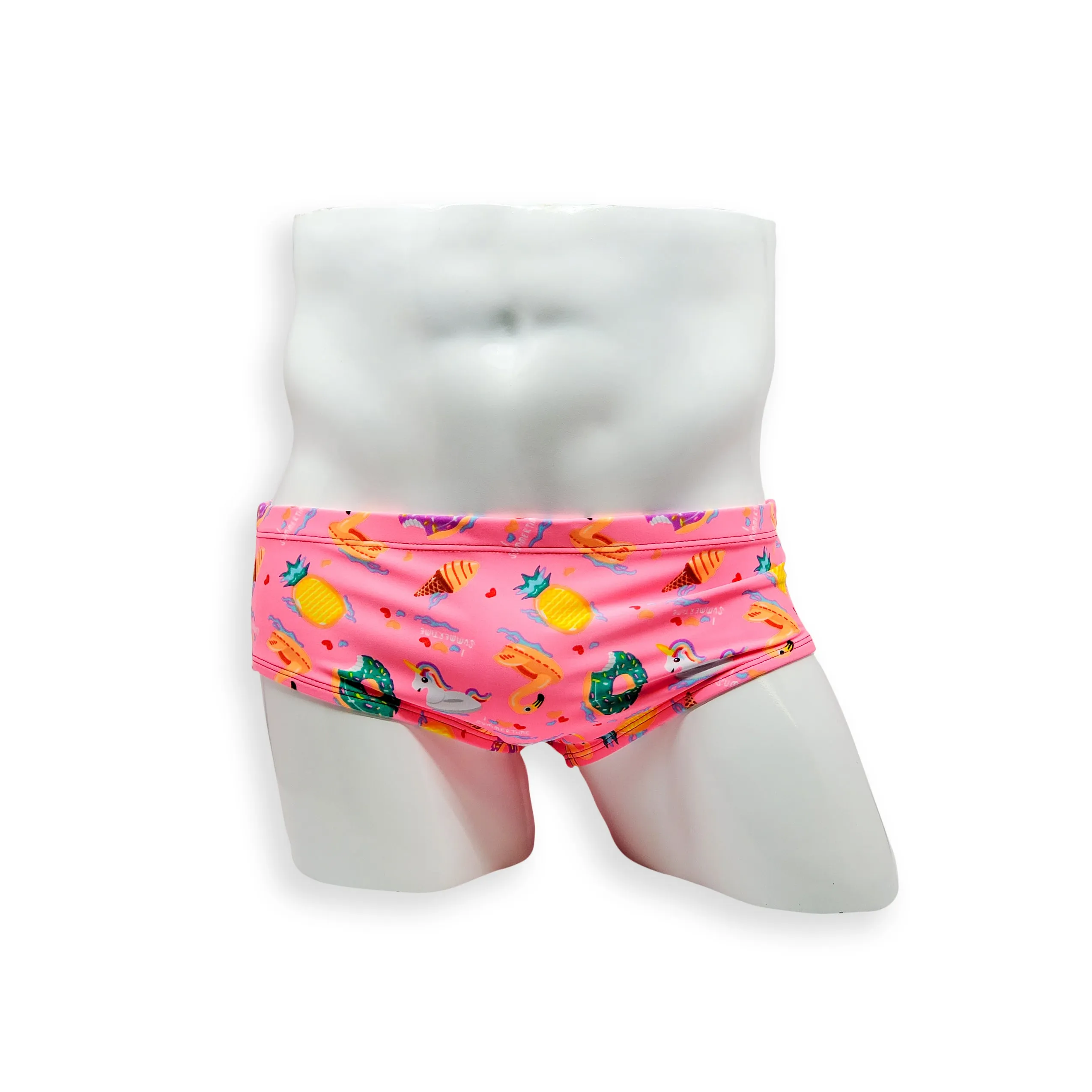 Vintage Cut Swim Brief - Pool Party