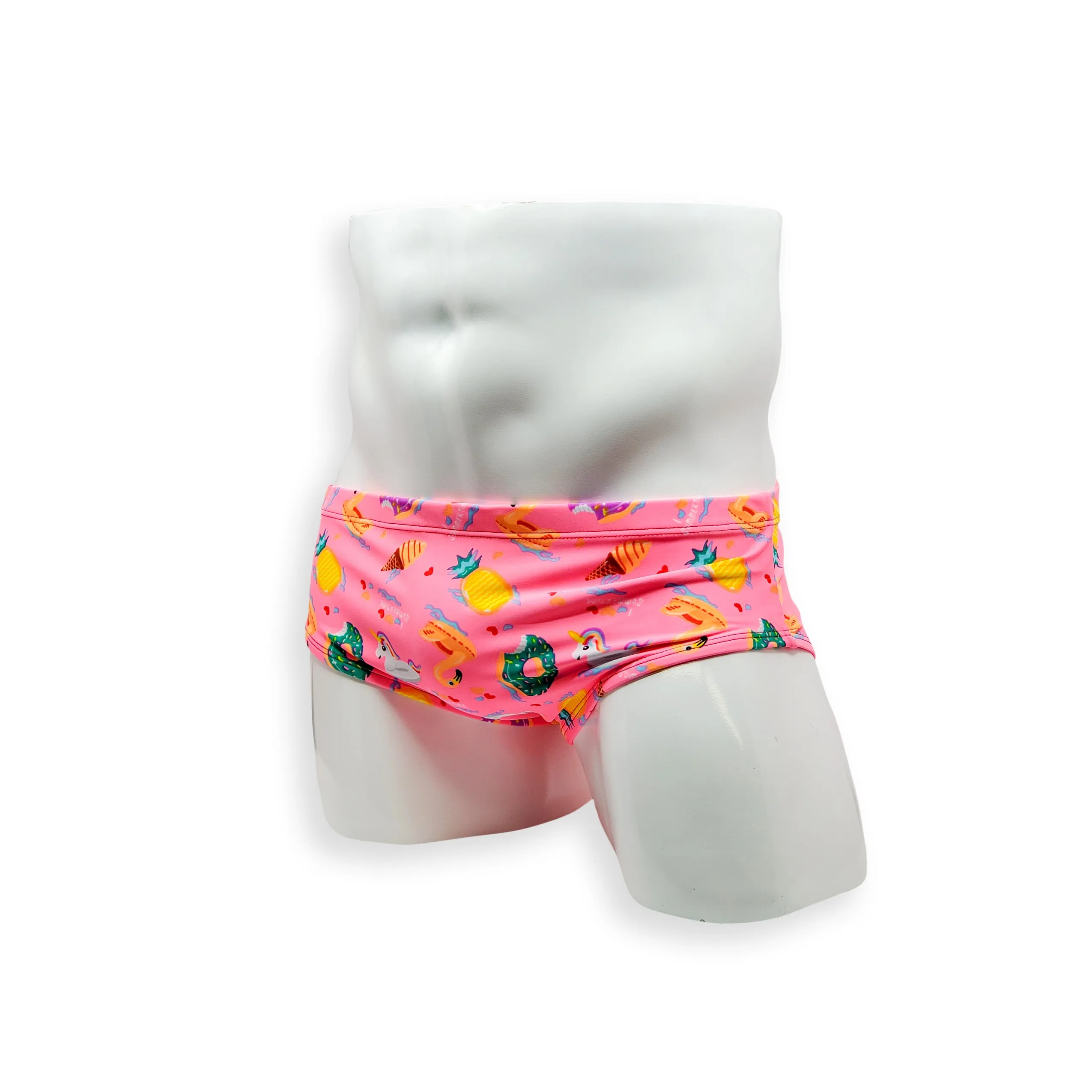 Vintage Cut Swim Brief - Pool Party