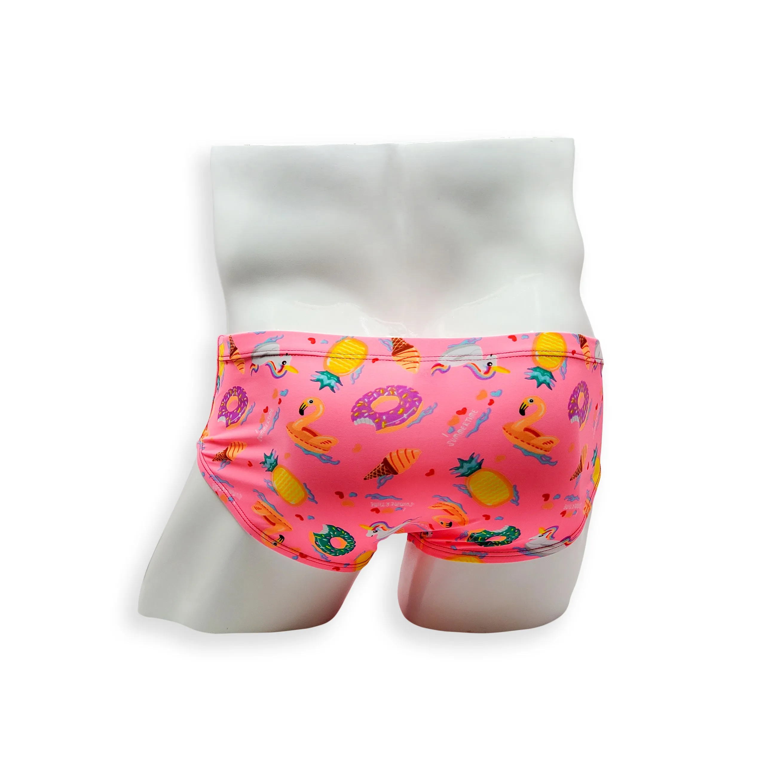 Vintage Cut Swim Brief - Pool Party