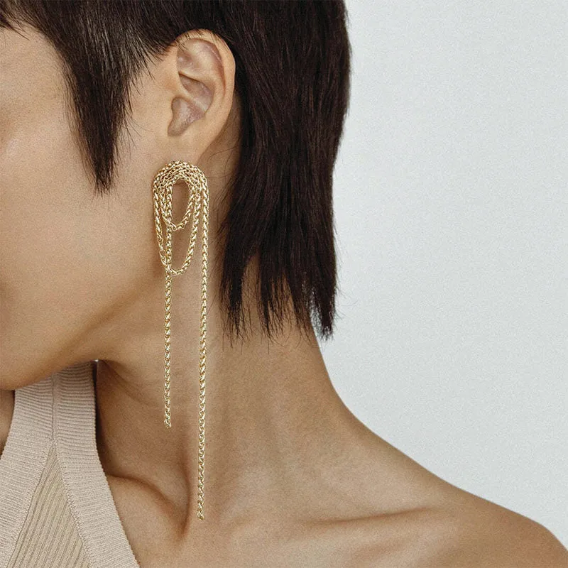 VROOM CHAIN EARRINGS