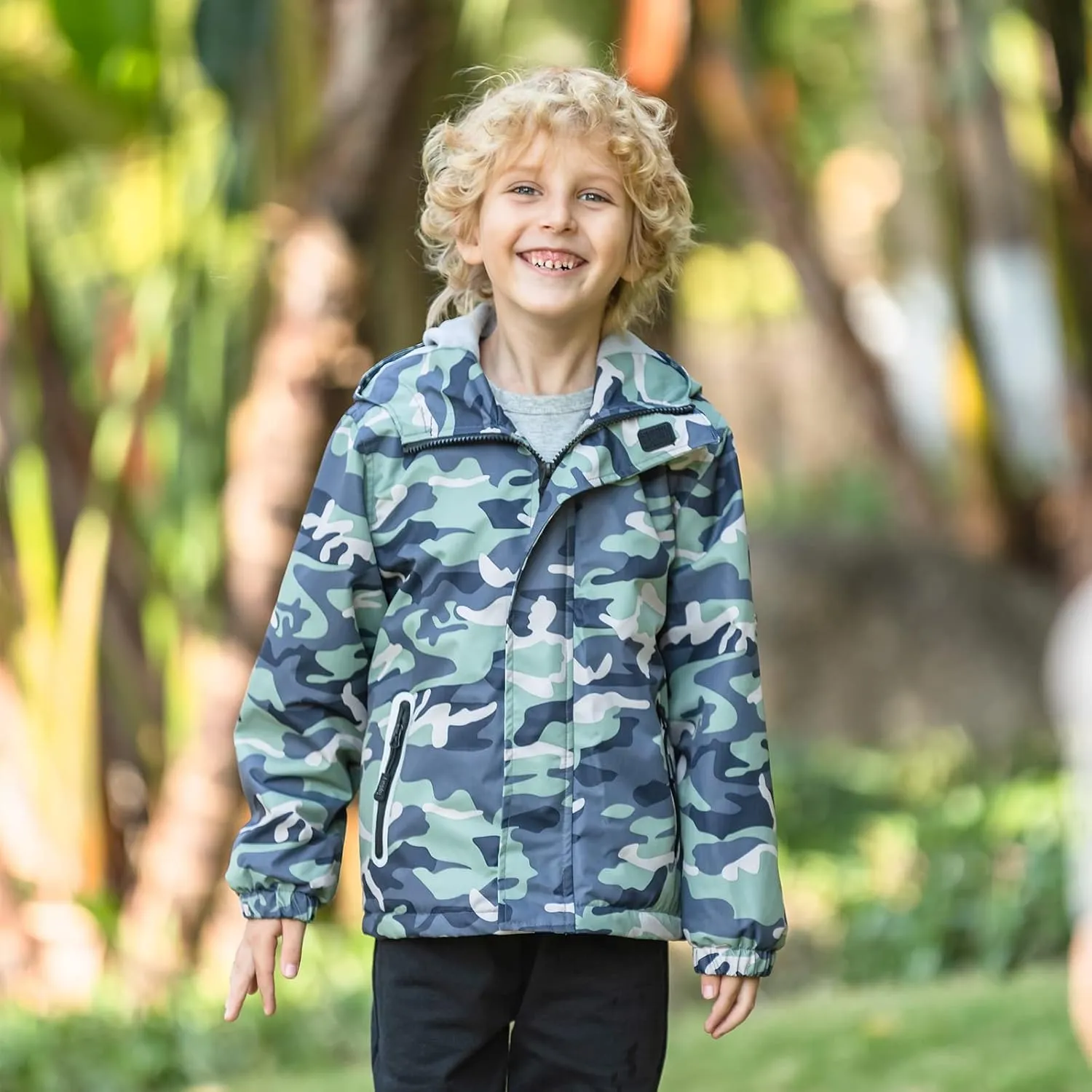 Waterproof Kids Rain Jackets With Hood,Lightweight Toddler Raincoat For Boys GirlsKids Clothes Windbreaker Jacket