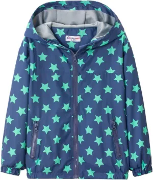 WELAKEN Lightweight Jacket for Boys Kids & Toddler II Girls' Print Water-resistant Jacket
