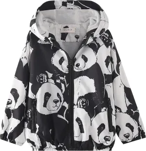 WELAKEN Lightweight Jacket for Boys Kids & Toddler II Girls' Print Water-resistant Jacket