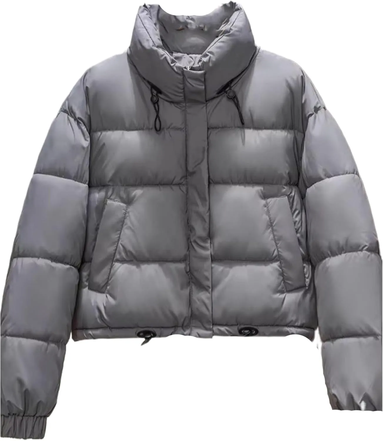 Winter Jacket Women Short Parkas Hooded Loose Coat Parkas Cotton Padded Women