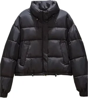 Winter Jacket Women Short Parkas Hooded Loose Coat Parkas Cotton Padded Women