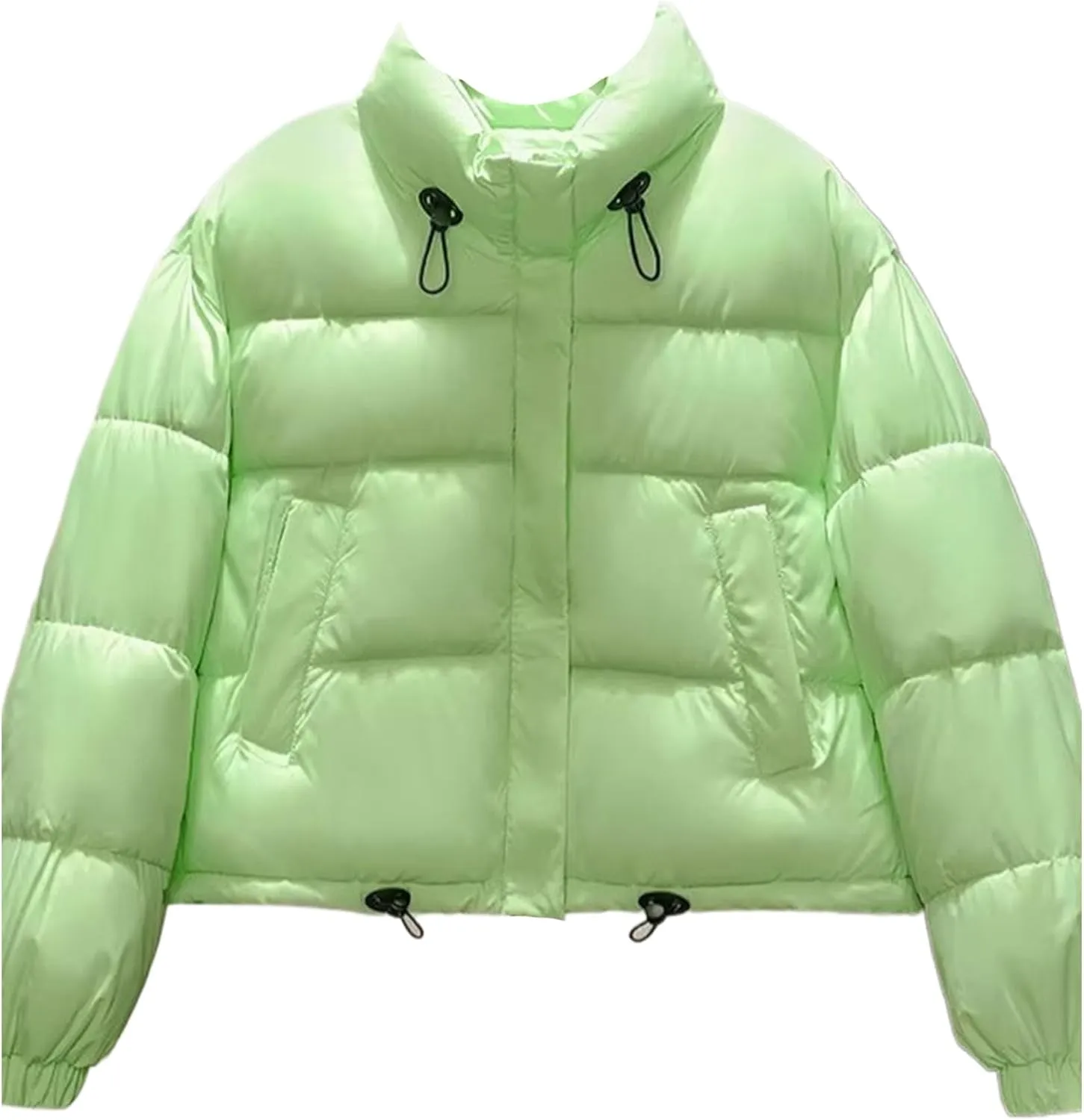 Winter Jacket Women Short Parkas Hooded Loose Coat Parkas Cotton Padded Women