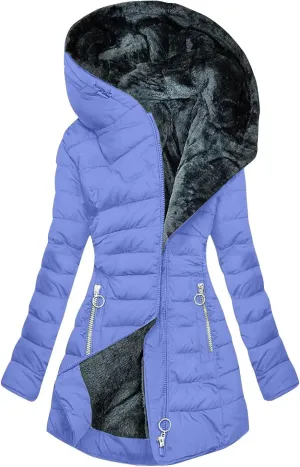 with Faux fur Removable Hood Lapel Collar Long Sleeve Jacket Vintage Thicken Coat Jacket Warm Baggy Short Down Coats
