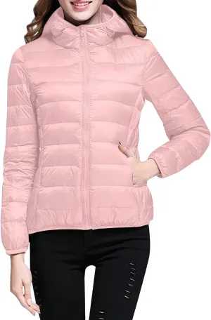 Womens Long Winter Coat Horn Button Thicken Coat with Hooded Winter Warm Jacket Solid Winter Womens Puffer Jacket