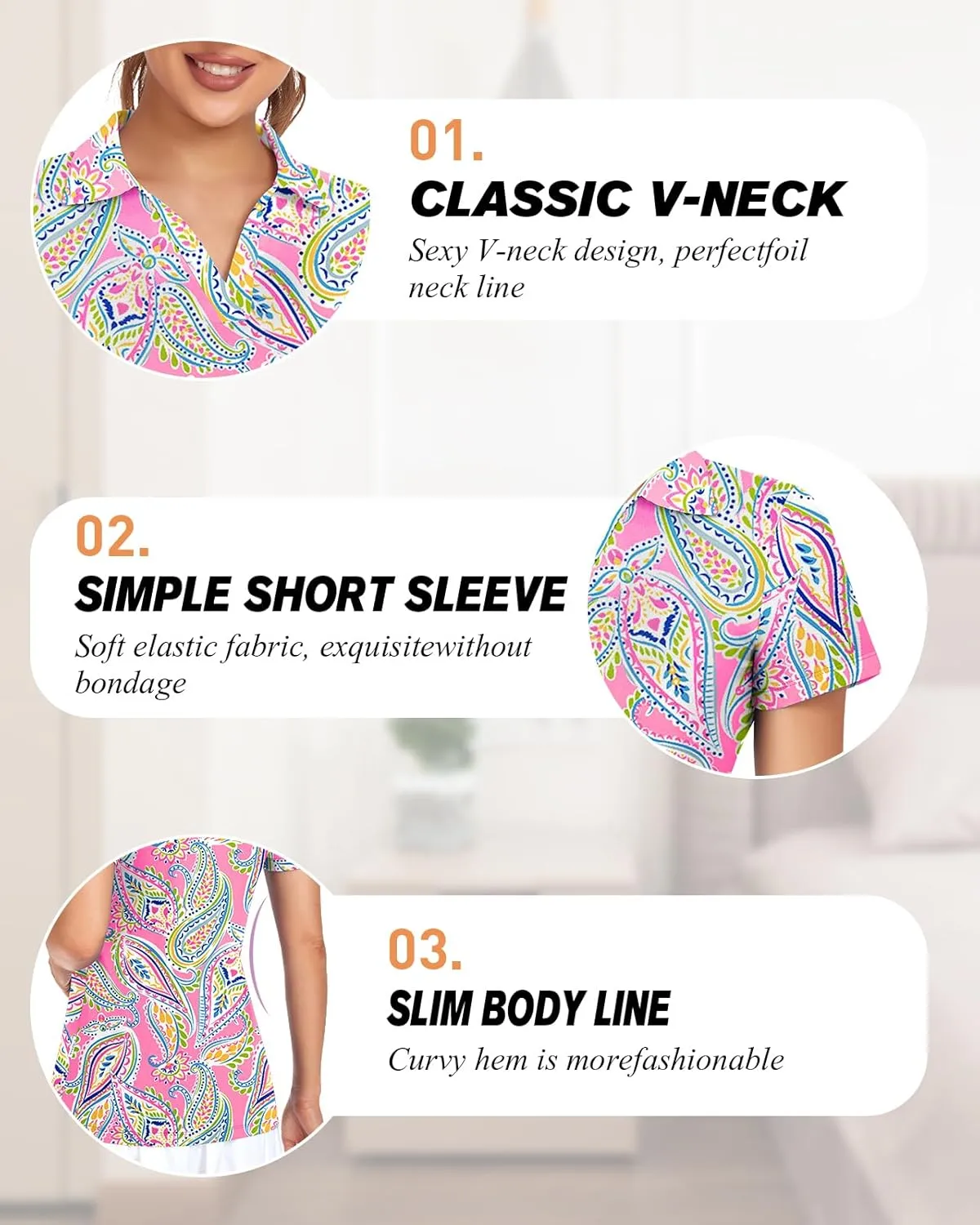 Womens Sleeveless Golf Shirt Ruffle Sleeve Polo Shirts Moisture Wicking Golf Apparel Tennis Shirts Golf Tank Tops