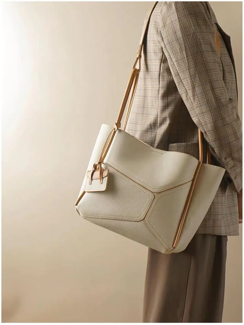 Women's Versatile Commuting Shoulder Crossbody Bag Fashion Totes Hobo Handbag Bucket Bag Large Capacity Casual Stylish