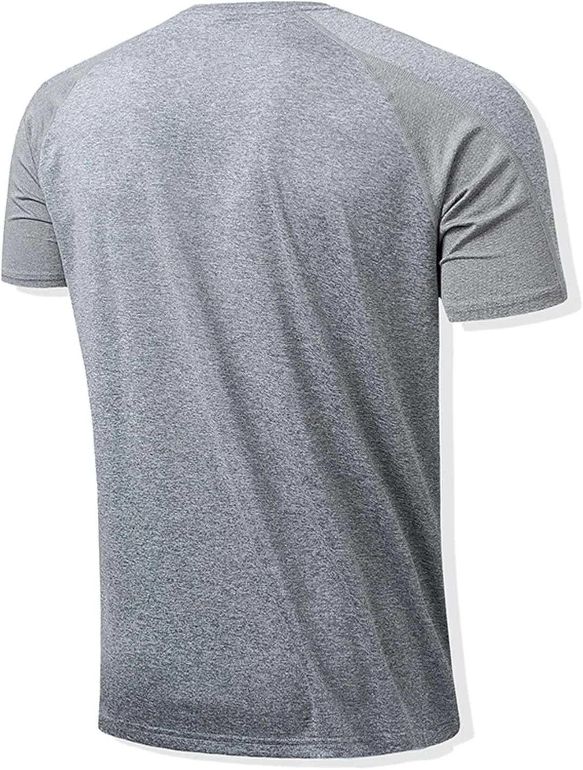 Workout Shirts for Men Oversized Gym Performance Short Sleeve Undershirts Running Fitness Quick Dry Athletic T-Shirts