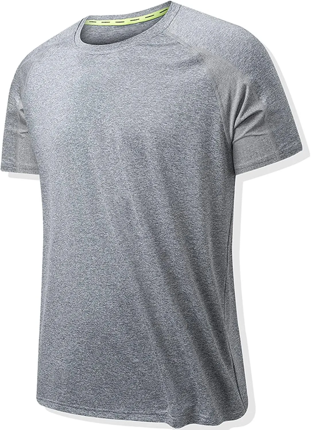 Workout Shirts for Men Oversized Gym Performance Short Sleeve Undershirts Running Fitness Quick Dry Athletic T-Shirts